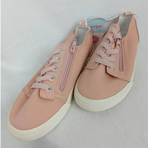 Cat & Jack Kids' Lucian Double Zipper Apparel Sneakers Blush Pink 4